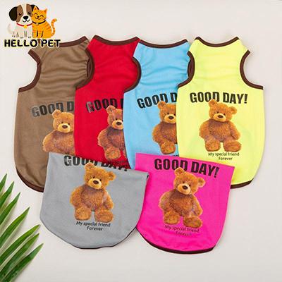 Quần áo Thú Cưng, Thoáng khí, Thích hợp cho mùa hè, cho chó và mèo, áo vest mỏng, quần áo cho chó, quần áo mùa hè cho chó Con và mèo