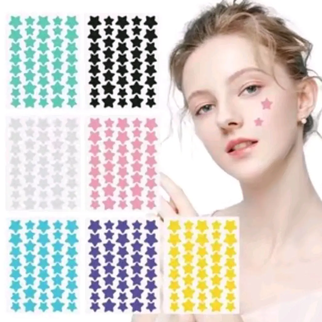 Acne Patch Stiker Jerawat Lucu Star Bintang Acne Pimple Patch Sticker Wajah