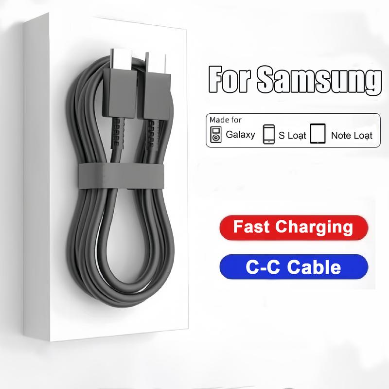Cáp dữ liệu sạc nhanh 45W cho Samsung Galaxy s25 Ultra s24 s23 s22 s21, Cáp dữ…