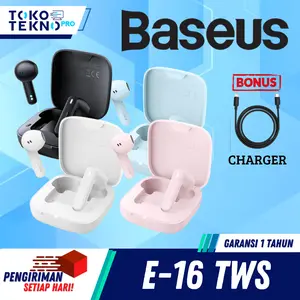 Baseus E16 / E-16 Bowie TWS True Wireless Bluetooth Earbuds Earphone