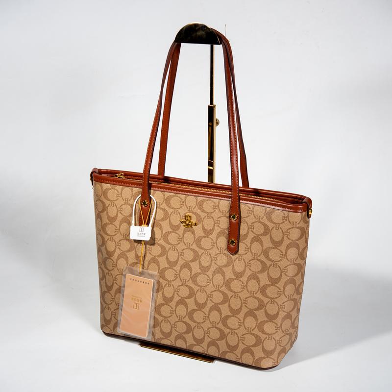 | TRI ÂN - 693 | Túi Xách Tay Da Canvas Nữ Form Vuông Dáng Công Sở Sang Trọng Kích Thước Lớn - Thời Trang Quảng Châu Cao Cấp - Kèm Khăn Và Dây Đeo Vai