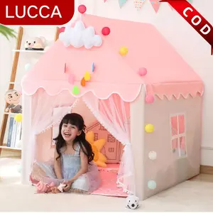 Lucca Tenda Anak Perempuan Tent Princess Anak Tenda Castle jumbo Playhouse Anak