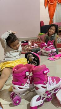 Product Review of KIX PROMO Sepatu Roda Anak Inline Skate POWER / Sepatu Roda Model Bajaj Free Baut dan Kunci L / Inline Shoes Murah / Inline Skate Fullset ban kaki Outdoor from เ**ร 0
