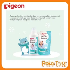 Pigeon Baby Fabric Softener Botol 430ml Pelembut dan Pewangi Pakaian Bayi