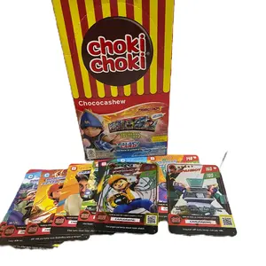 choki choki  berhadiah kartu boboiboy 1 box isi 20 biji