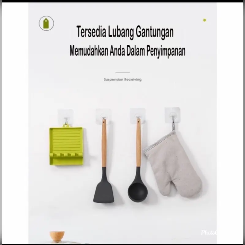 PAA - Holder Tatakan Spatula Sutil Tutup Panci Alat Dapur 6