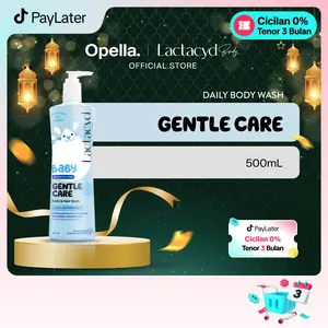 Lactacyd Baby Gentle Care 2in1 Body Wash and Hair Shampoo 500mL - Sabun & Sampo Bayi Melindungi dari Iritasi