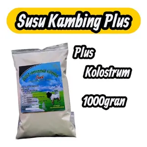 susu kambing etawa 1000gram (susu kambing berkolostrum) susu kambing bubuk sani