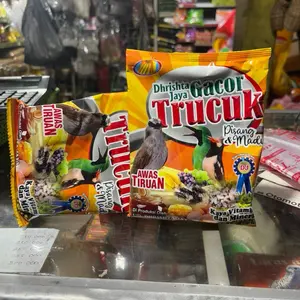 VOER TRUCUK GACOR DENGAN VARIAN PISANG DAN MADU SANGAT COCOK UNTUK BURUNG TRUCUK