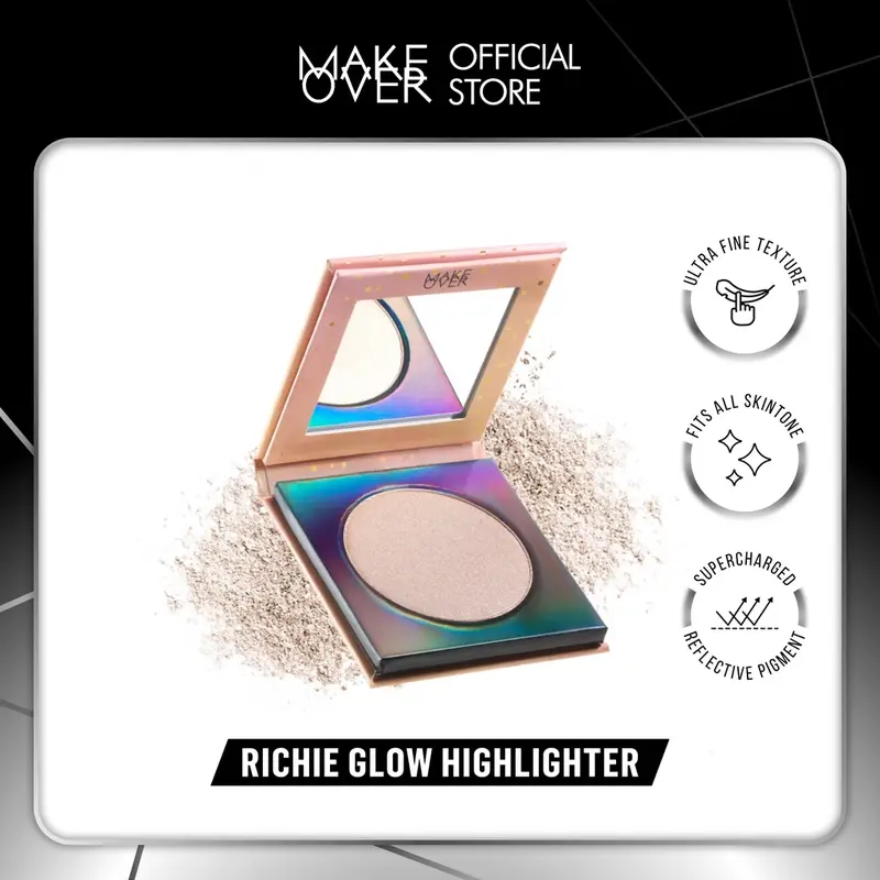 MAKE OVER Riche Glow Face Highlighter 13 g 0