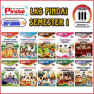 LKS PINDAI Kelas 3 Sd Semester 1 Kurikulum Merdeka Cv Arya Duta Terbaru 2026 Deep Learning