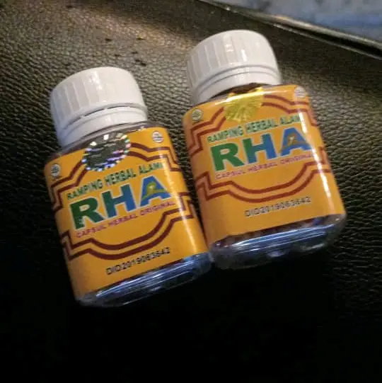 Botol RHA untuk Penyimpanan Kapsul atau Herbal 2