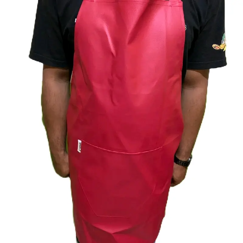 celemek standar-bahan oskar waterproof anti air-celemek masak polos-apron murah-kulit sintetis 7
