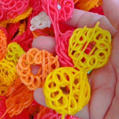 Krupuk seblak mawar mini. krupuk seblak mentah 500gram Kerupuk 3