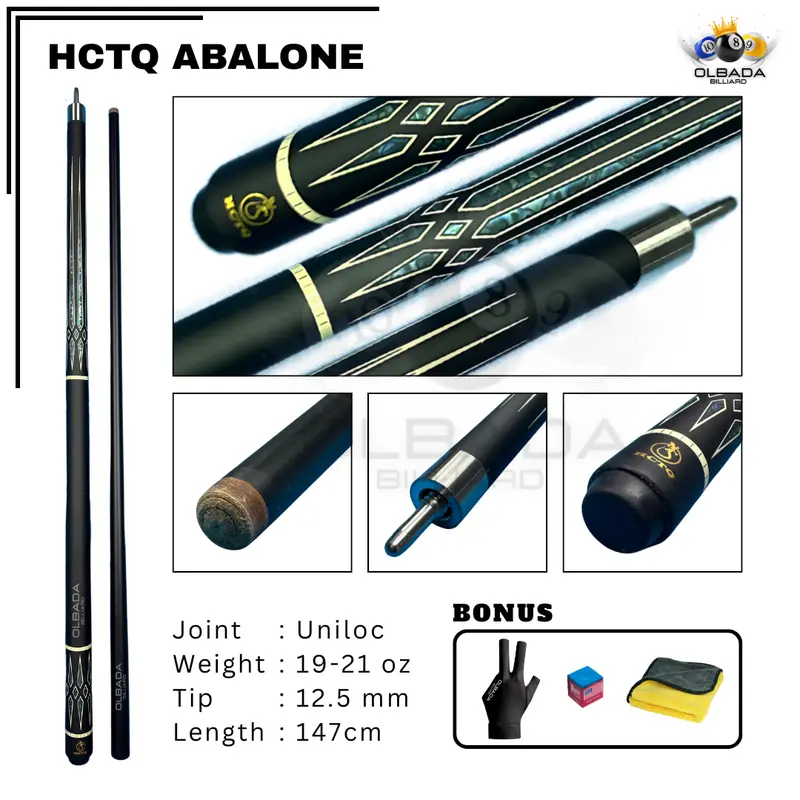HCTQ Carbon Stik Billiard / Stick Billiard / Ball Sports / Stik Karbon 4