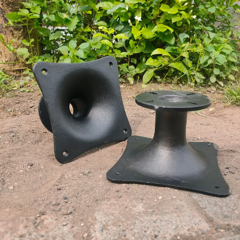 Horn Tweter Aluminium Cor Ukuran 15x15 dengan Cat Oven Powder Coating - Jam 1