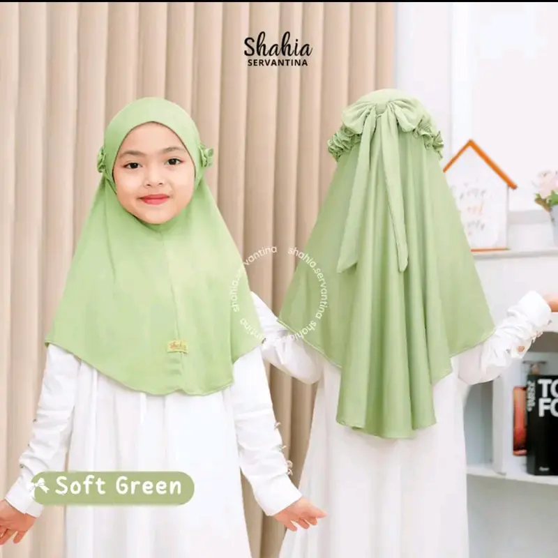 Jilbab Anak Pita Jilbab Bergo Pita Jilbab Anak pita Ria Riaricis Jersey Tetrbaru Kerudung Instan 3