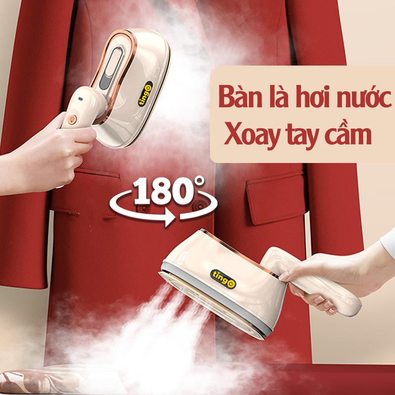 Máy ủi hơi nước cầm tay TinGO xoay tay cầm ủi treo ủi nằm gấp gọn mang đi du lịch, máy là hơi ban ui Ủi Quần Áo Bàn Ủi Là Quần Áo Bàn Là Bàn ủi khô bàn ủi bàn ủi bàn ủi con gà bàn ủi Bàn Là Hơi steam iron