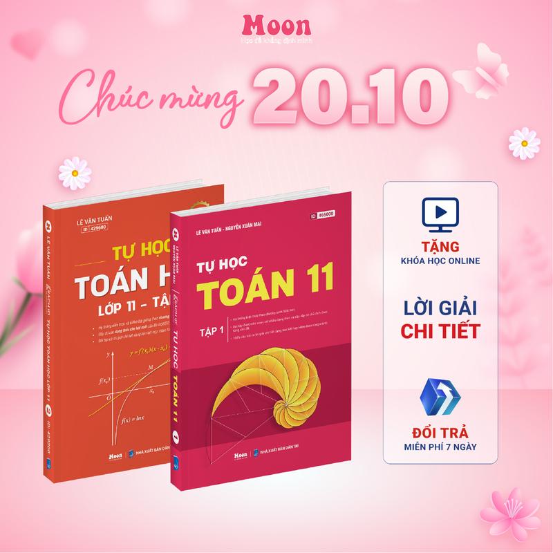 Sách Toán lớp 11 chương trình sgk mới 2025 Moobook