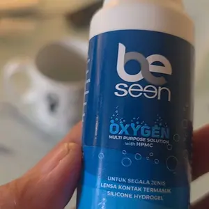 Liquid With Oxygen 60 ml Air Softlens Cairan Lensa Contact Lens Eye