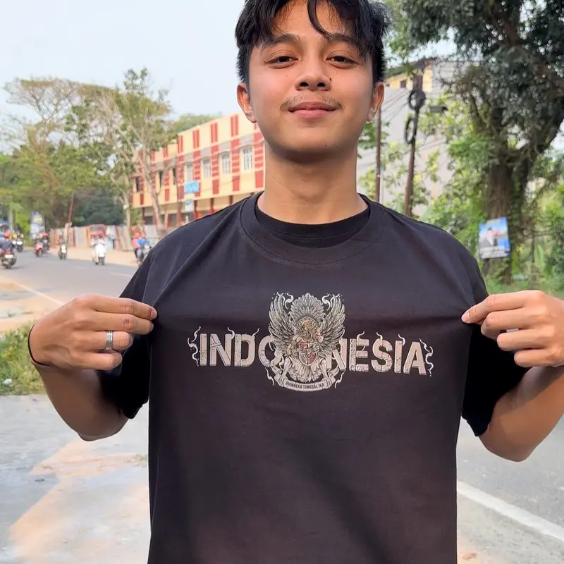 Kaos Garuda Bhinneka Tunggal Ika GWK Cotton Combed 24s 1