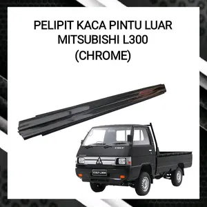 karet pelipit kaca pintu luar Mitsubishi L300 crome