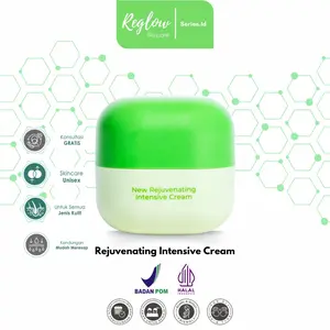 [New] ￼Reglow Skincare Rejuvenating Intensive Cream - Mencerahkan dan Mengencangkan Kulit Wajah serta Atasi Bekas Jerawat Mereddakan Kemerahan BPOM Original