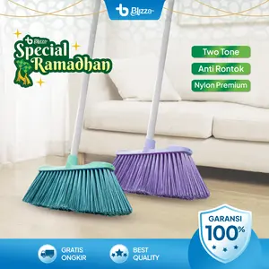 Sapu Lantai Nilon Anti Rontok Sapu Lantai Pastel Kuat & Awet untuk Rumah Tangga | Blizza Family