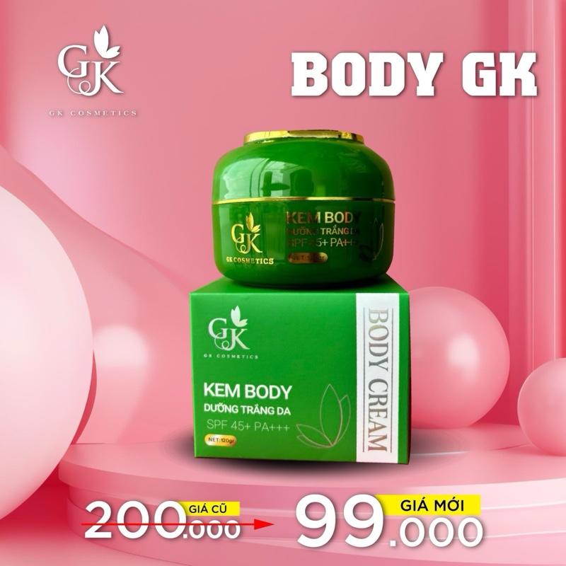  Kem Body GK   Makup Hỗ Trợ Dưỡng Da   