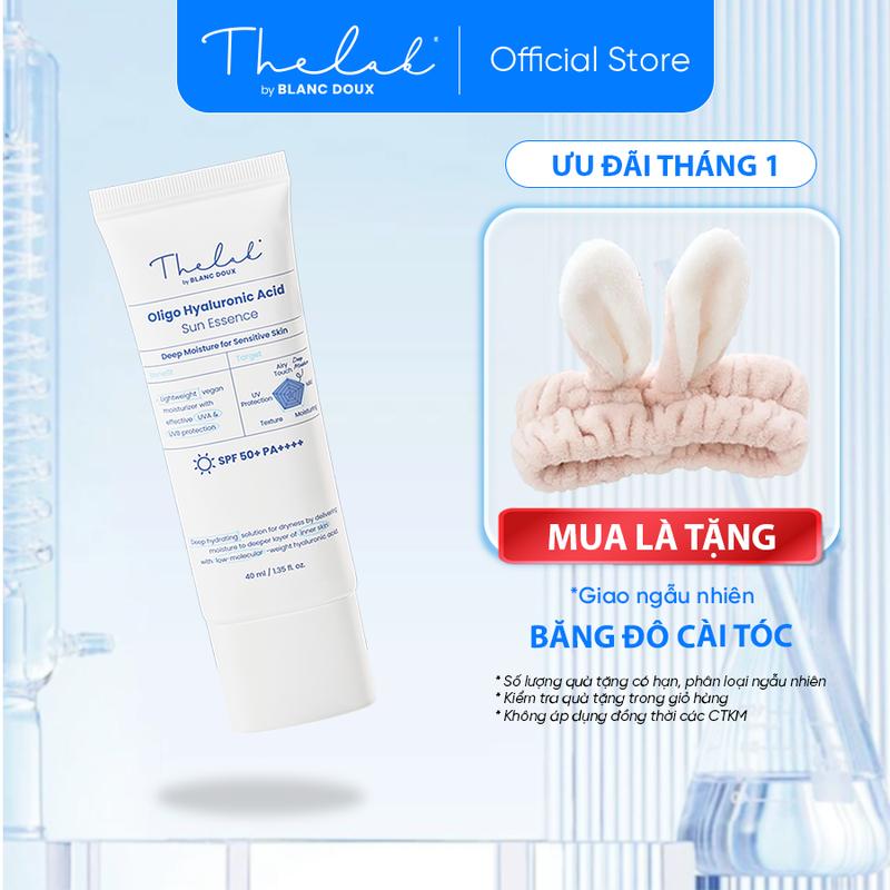  Kem Chống Nắng Cấp Ẩm Dành Cho Da Khô Và Da Nhạy Cảm The Lab Oligo Ha Sun Essence SPF50+ Pa++++ 40ml Skincare Nữ 
