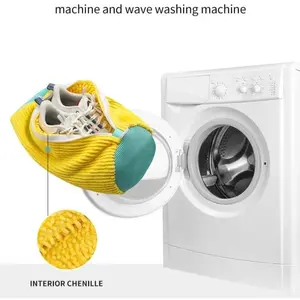 1-2PCS Washing Shoes Bag Mesh Shoes Bag Machine Travel Storage Bags Portable Anti-deformation Protective Clothes Organizer