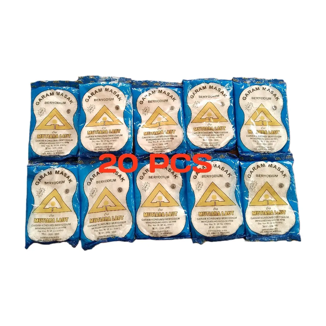 (20 pcs) Garem Masak Cap Mutiara Promo Gratis ongkir Salt Garam Asin Masakan
