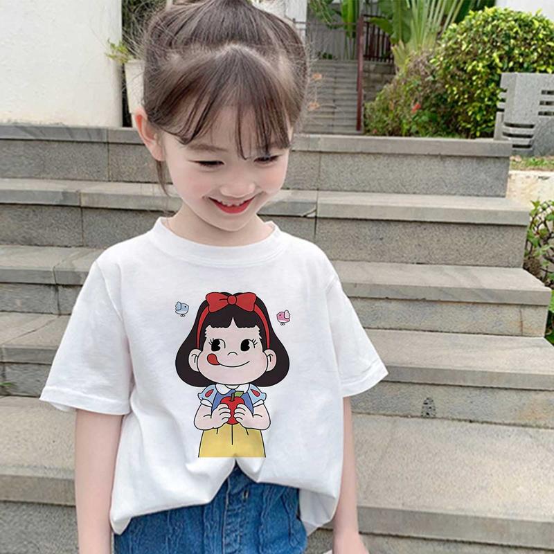 Tshirt Anak Kekinian Laki-laki dan Perempuan Reguler Fashion Fit 6 - 13 Thn K032 3