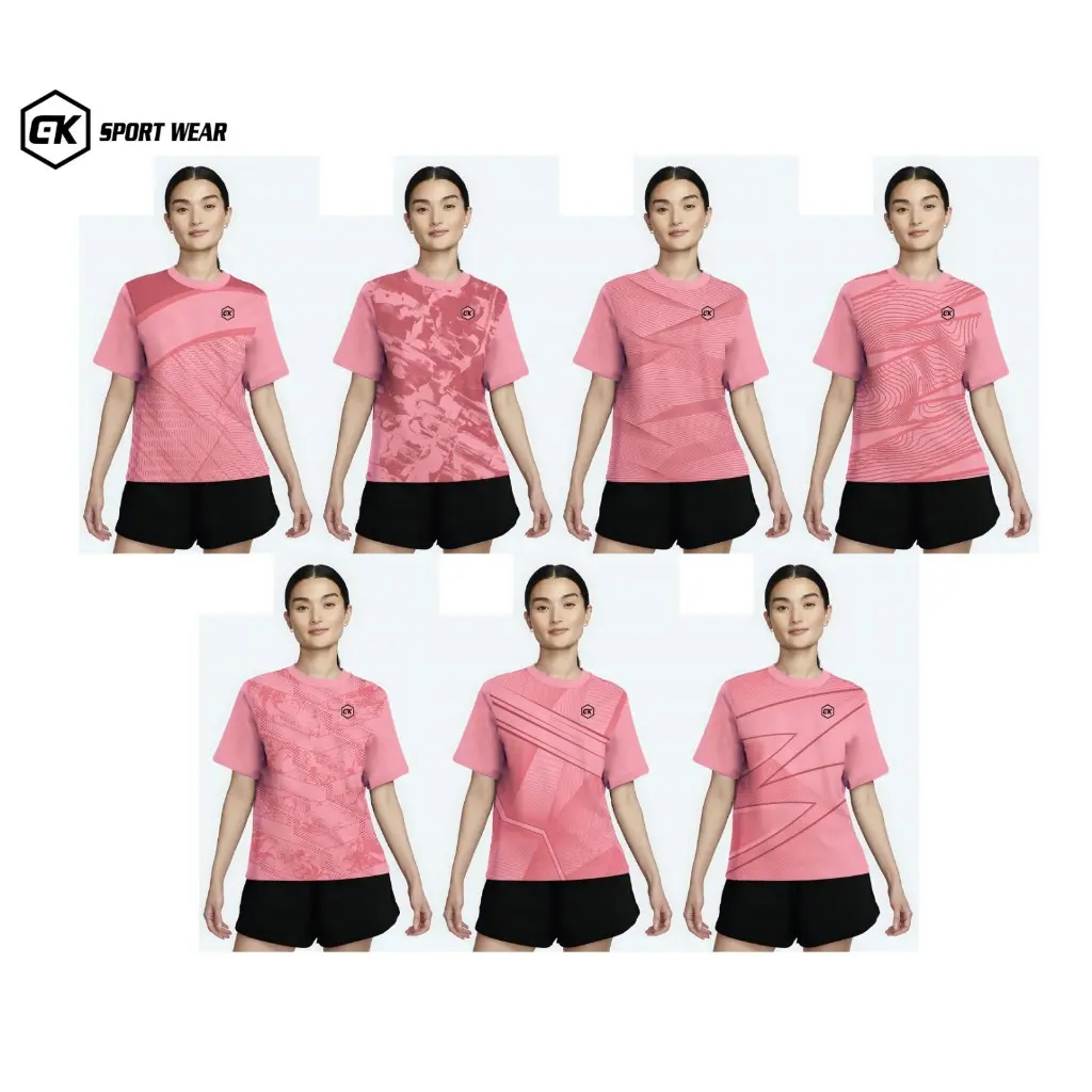 Kaos Olahraga VOLLY-FUTSAL-SENAM Wanita-Jersey Olahraga Wanita Printing-Jersey Custom