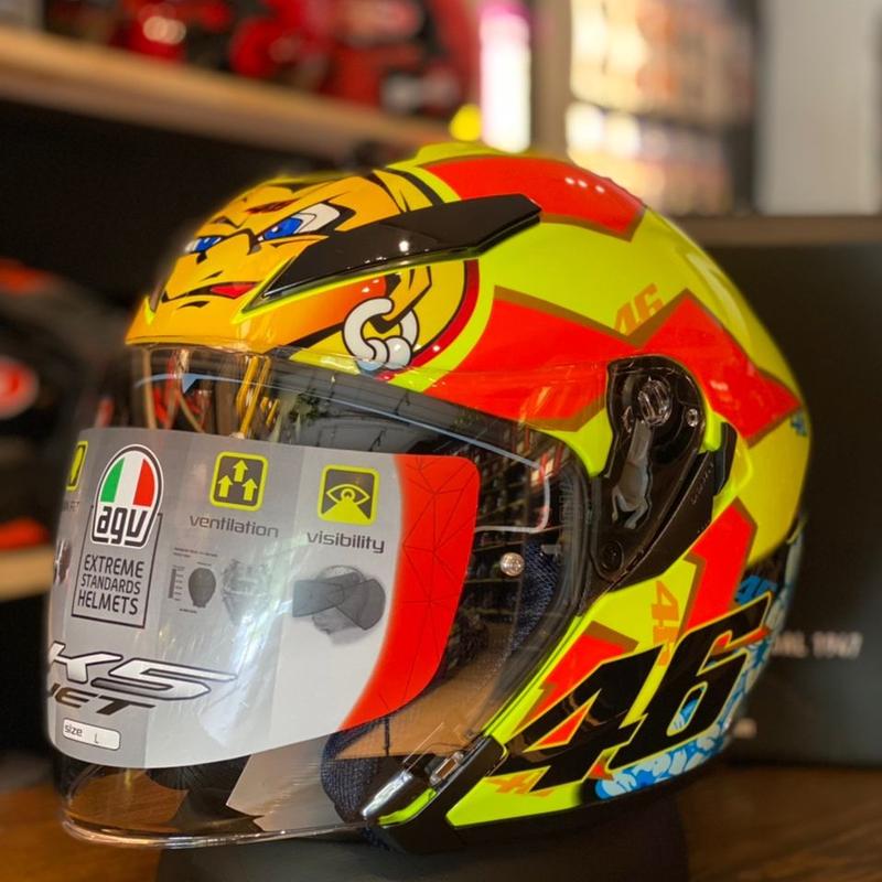 K5 Jet Agv K5 Gold Visor VISOR K-5 JET IRIDIUM GOLD AGV