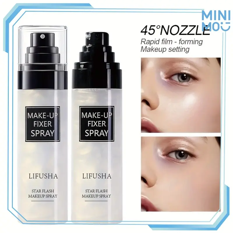Makeup Fixer Spray Quicksand 100Ml Transferproof Hydrate Anti-sweat Untuk Acara Penting