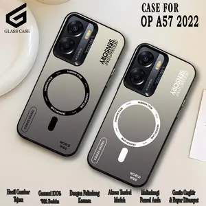 Case OPP A57 2022 4G / OPP A77S SOFTCASE HYBRID IMD PLATE HOLOGRAM PREMIUM SO COOL ( 2K24 MAGSAFE ) Casing Glossy
