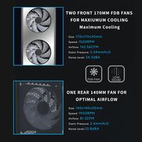 Gambar CASING LIAN LI LANCOOL 217 Infinity Black - Mid Tower ATX Case Tempered Glass (Free 3x ARGB Fan) dari Techno Computer Bali Kota Denpasar 4 Tokopedia