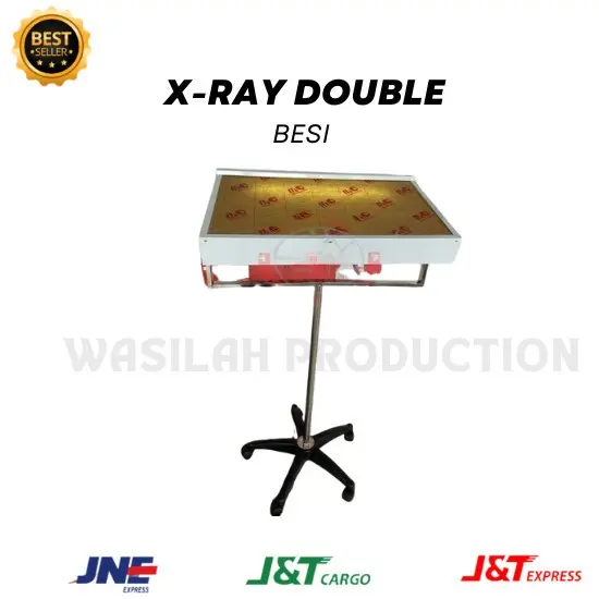 X RAY VIEWER DOUBLE BESI || X RAY VIEWER RDOUBLE STAINLESS/SS || LAMPU BACA RONTGEN 4