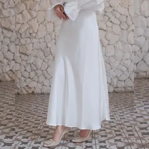 Radwah - Ettra Skirt - Rok Wanita Muslim - Premium Alena Silk -  Rok Wanita Ootd Kekinian