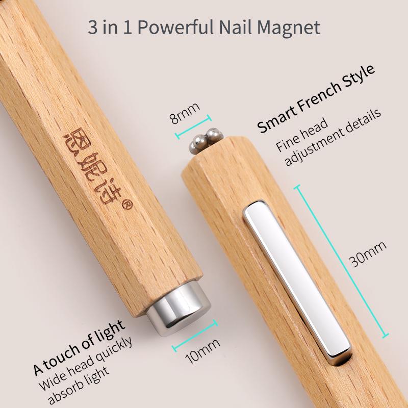 Móng mắt mèo gel Large Magnet Magnetic nail Art kit for gel polish