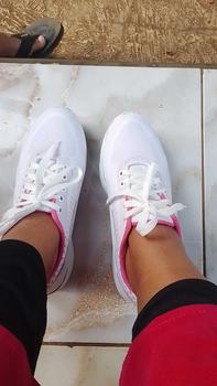 Product Review of PROMO BISA COD - SEPATU JALAN WANITA CEWEK CEWE SNEAKERS KETS KASUAL KEREN KECE TERMURAH Canvas Casual from A**h s**h 0