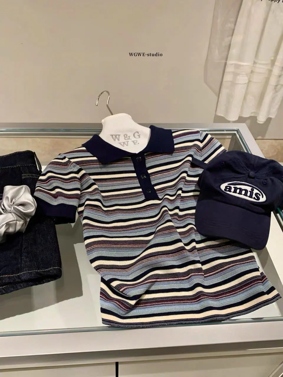 (WGWE 9191) Áo Polo Len Mongtoghi Kẻ Sọc Hàng QC Minxu Shop POLO48 | BigBuy360 - bigbuy360.vn (WGWE 9191) Áo Polo Len Mongtoghi Kẻ Sọc Hàng QC Minxu Shop POLO48 | BigBuy360 - bigbuy360.vn