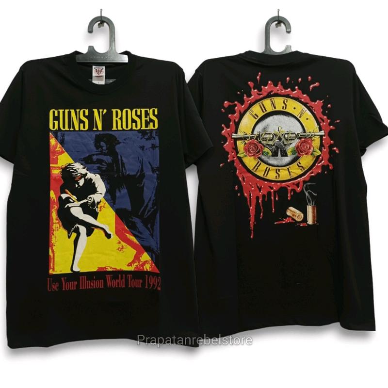 Kaos Musik GNR | Tanpa Jahitan Samping 3