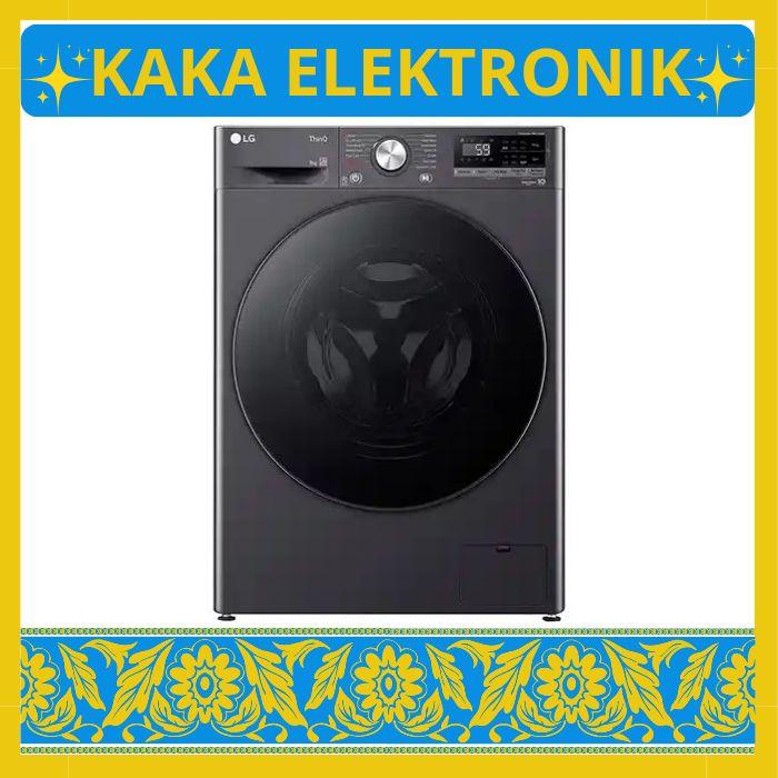 Promo LG FV1209S4M Mesin Cuci Front Loading 9 KG Inverter Direct Drive ...