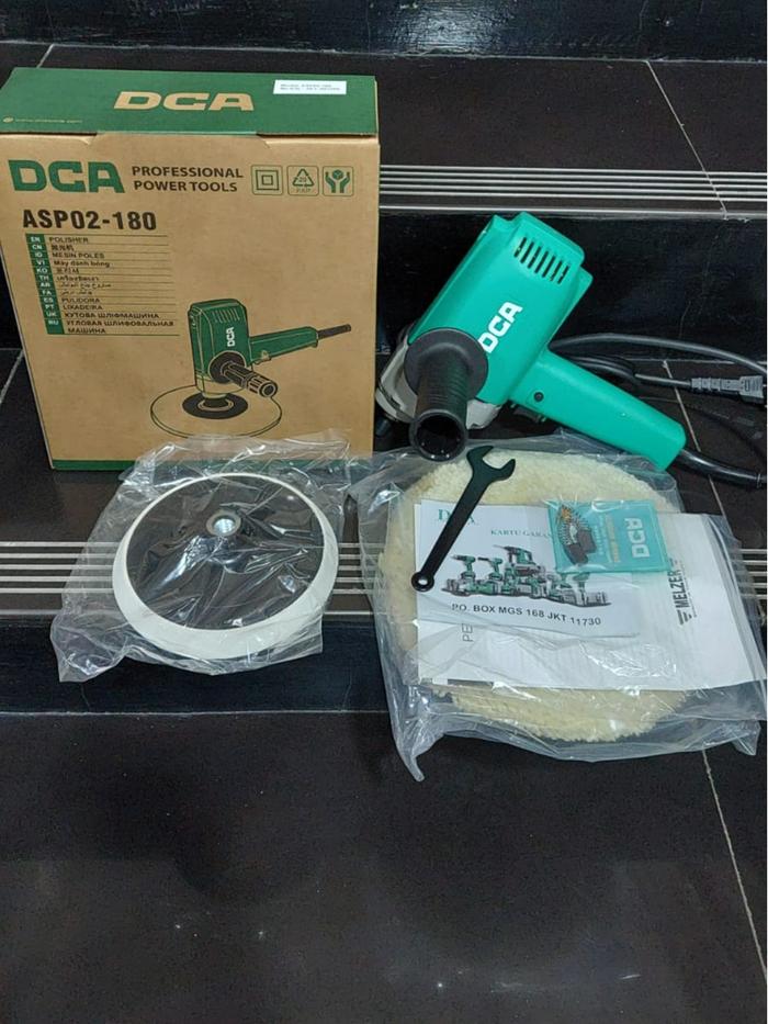 Jual DCA ASP02-180 POLIHSER 7 INCH MESIN POLES HEAVY DUTY 570 WATT ...