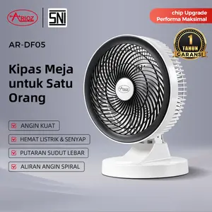 ARIOZ Kipas Angin Meja Mini 10 Inch / Portable Desk Fan Multifungsi / Kipas Angin Kencang Anti Bising