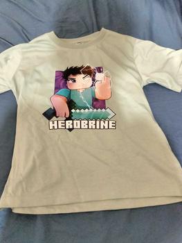 Product Review of Áo Thun HeroBrine, Vải 100% Cotton, In hình nhân vật lấy cảm hứng từ·Minecraft Siêu Ngầu from k** k**g m** 🌚** 0