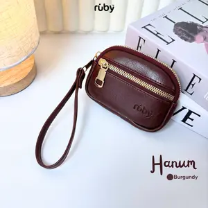 RUBY - DOMPET 2 RUANG HANUM - DOMPET KOIN WANITA - DOMPET KARTU
