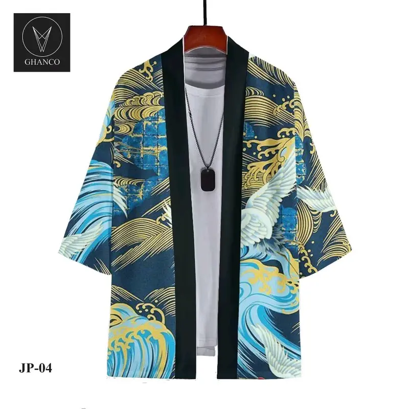 fashion pria dan wanita cardigan kimono Jepang harajuku 6